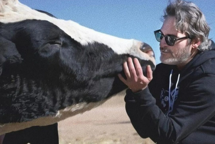 Joaquin Phoenix promotes actor solidarity on social justice and animal rights.